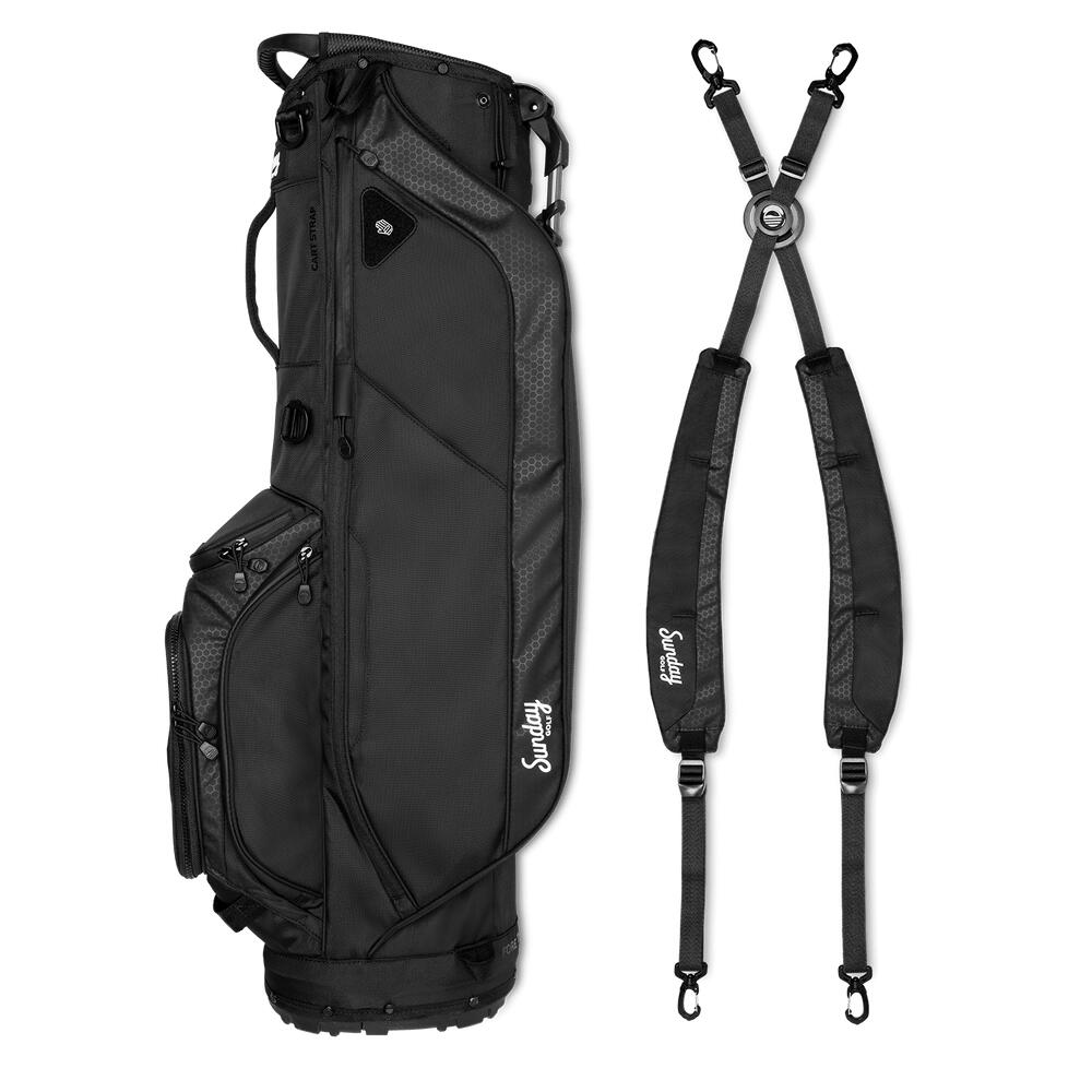 RYDER Saco de golfe - Matte preto 3/7