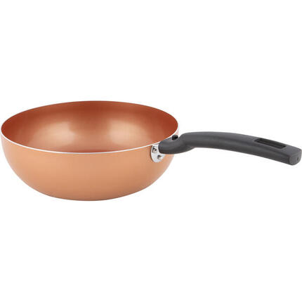 Bratpfanne Keramik Beschichtung Tellefson Wok Pfanne Induktion Alu Ø26cm
