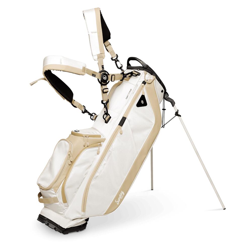 Sunday Golf - Ryder 23 - Sac Avec Support - Sac De Golf - Blanc - Taille Unique - Decathlon