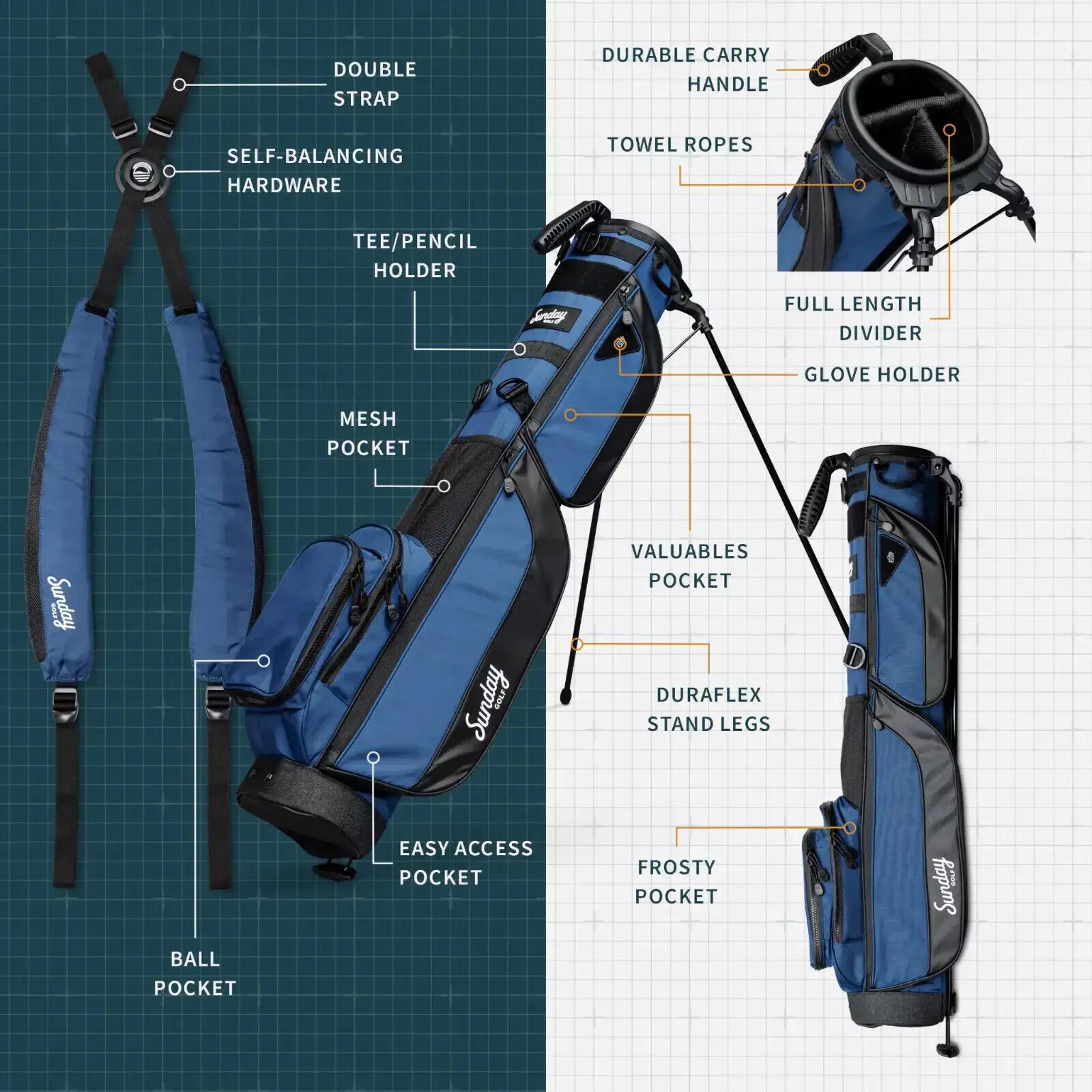 LOMA XL - Saco De Transporte para Golf 6/7