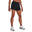 Flex Woven 2-In-1 Short női sport rövidnadrág - fekete