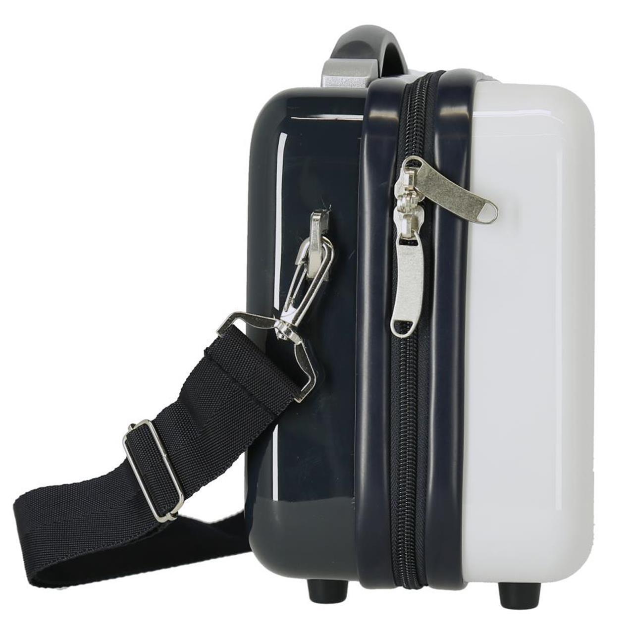 Neceser de viaje ABS Unisex Reebok Maveryck 9L Blanco/Azul marino 2/6