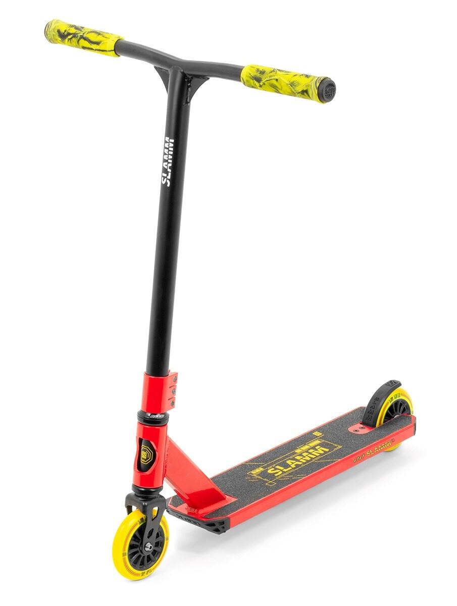 SLAMM SCOOTERS Classic Mini Stunt Scooter - Red - Size: Age 4+