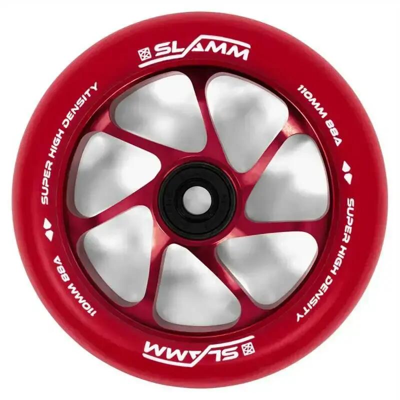 Slamm Team  Wheel Colour 110mm Rood
