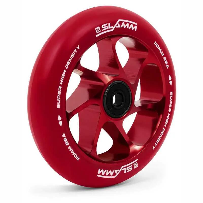 Slamm Team  Wheel Colour 110mm Rood 2/3