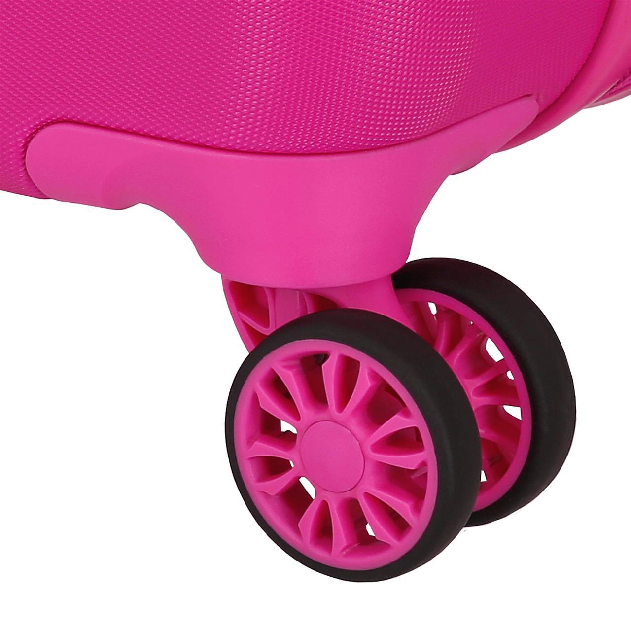 Maleta de cabina ABS rígida Reebok Maveryck 55cm 34L Fucsia 5/7