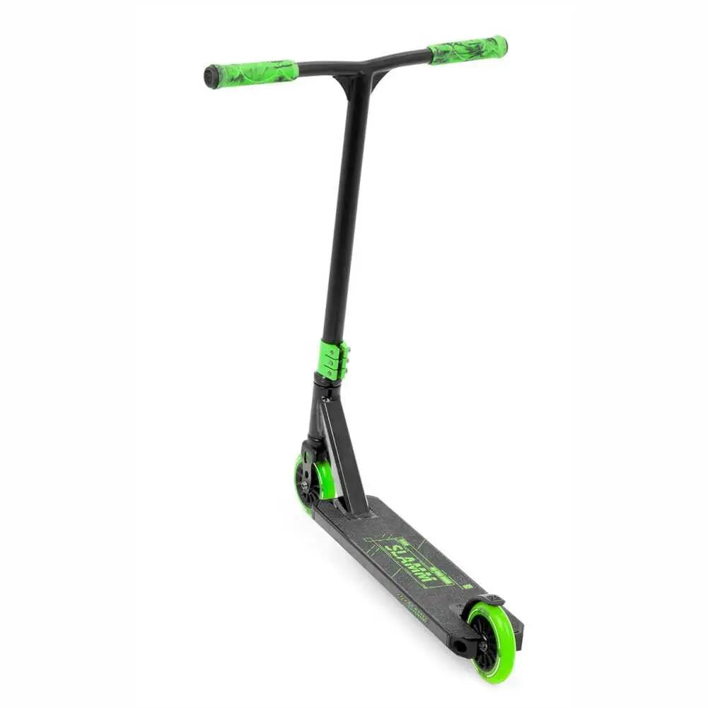 Classic Mini Stunt Scooter Green Size Age 4+ SLAMM SCOOTERS