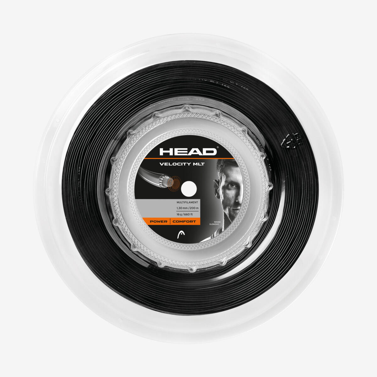 HEAD Velocity MLT 200m reel tennis string