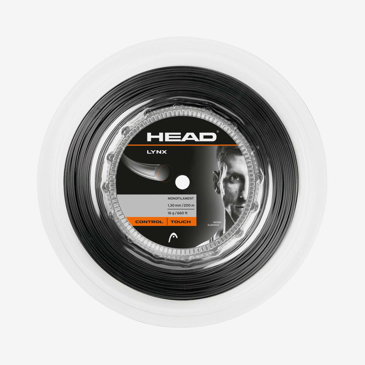 Head - Head Lynx 200m Bobine De Cordage De Tennis - Cordage Raquette - Gris - Taille Unique - Decathlon