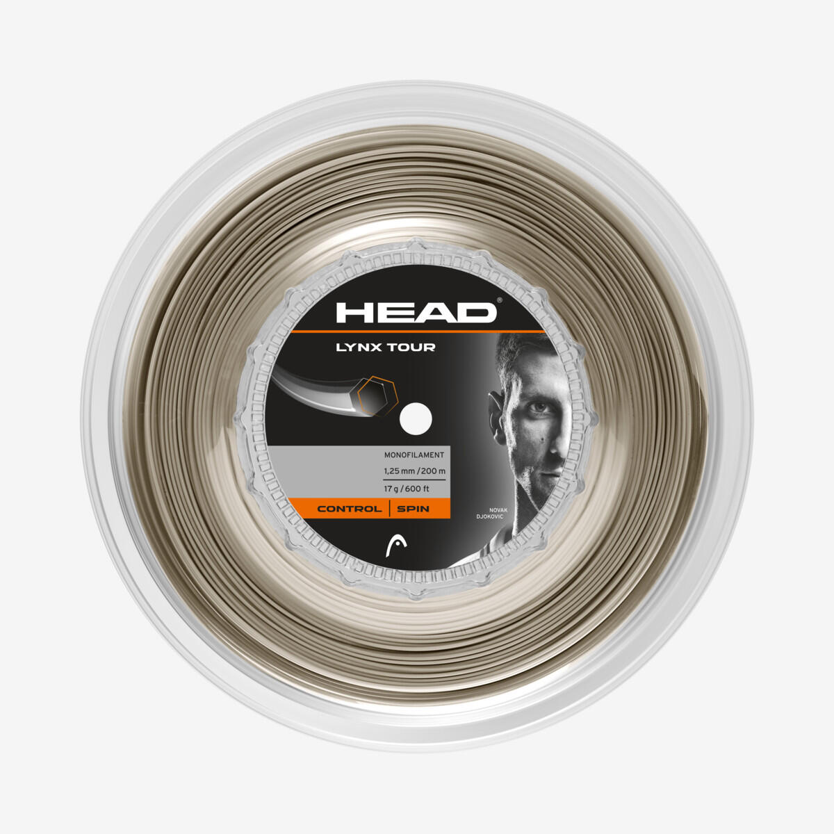 Head - Head Lynx Tour Bobine De Cordage De Tennis - Cordage Raquette - Beige - Taille Unique - Decathlon