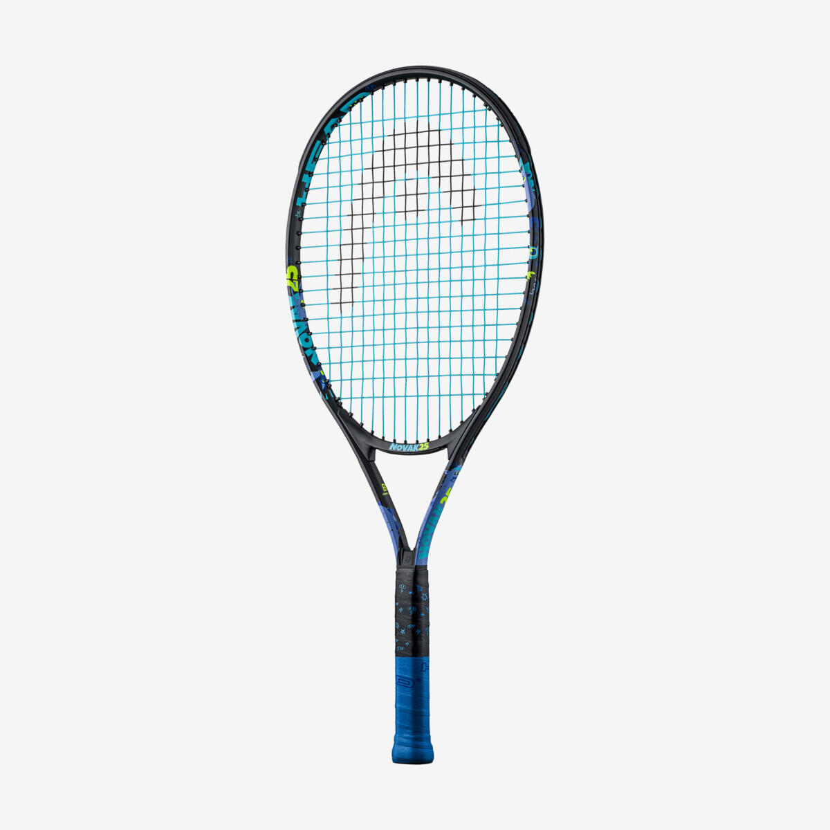 HEAD Kinder Tennisschläger HEAD Novak 25 für Jungen 8-10 Jahren BESAITET +...