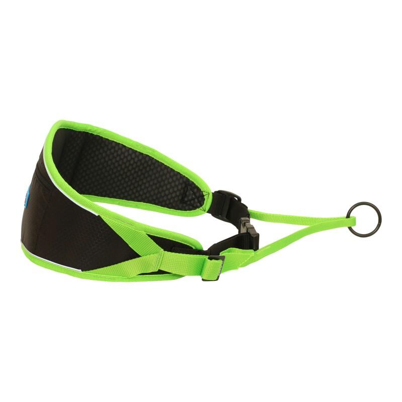 Inlandsis - Trekker - Ceinture Canicross, Cani-rando - Baudrier - Noir|vert - Adulte - Decathlon