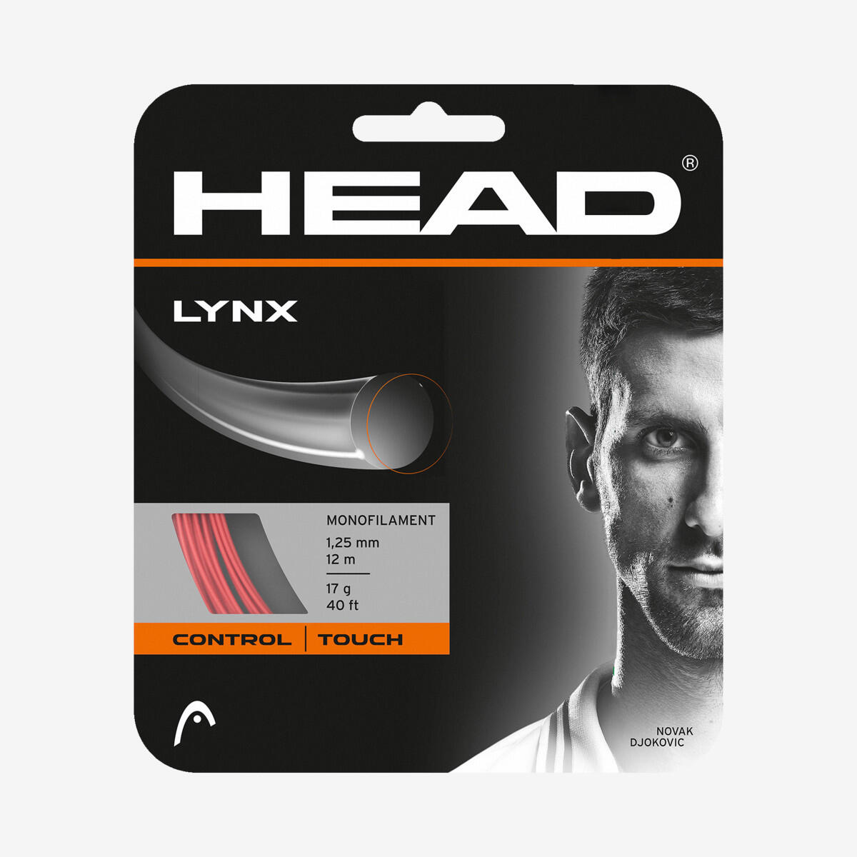Head - Head Lynx Cordages De Tennis - Cordage Raquette - Rouge - Taille Unique - Decathlon
