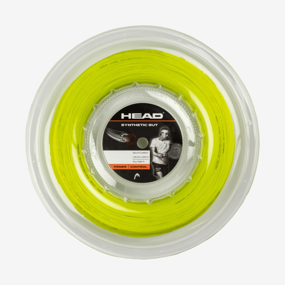 HEAD Synthetic Gut 200m tennis string spool