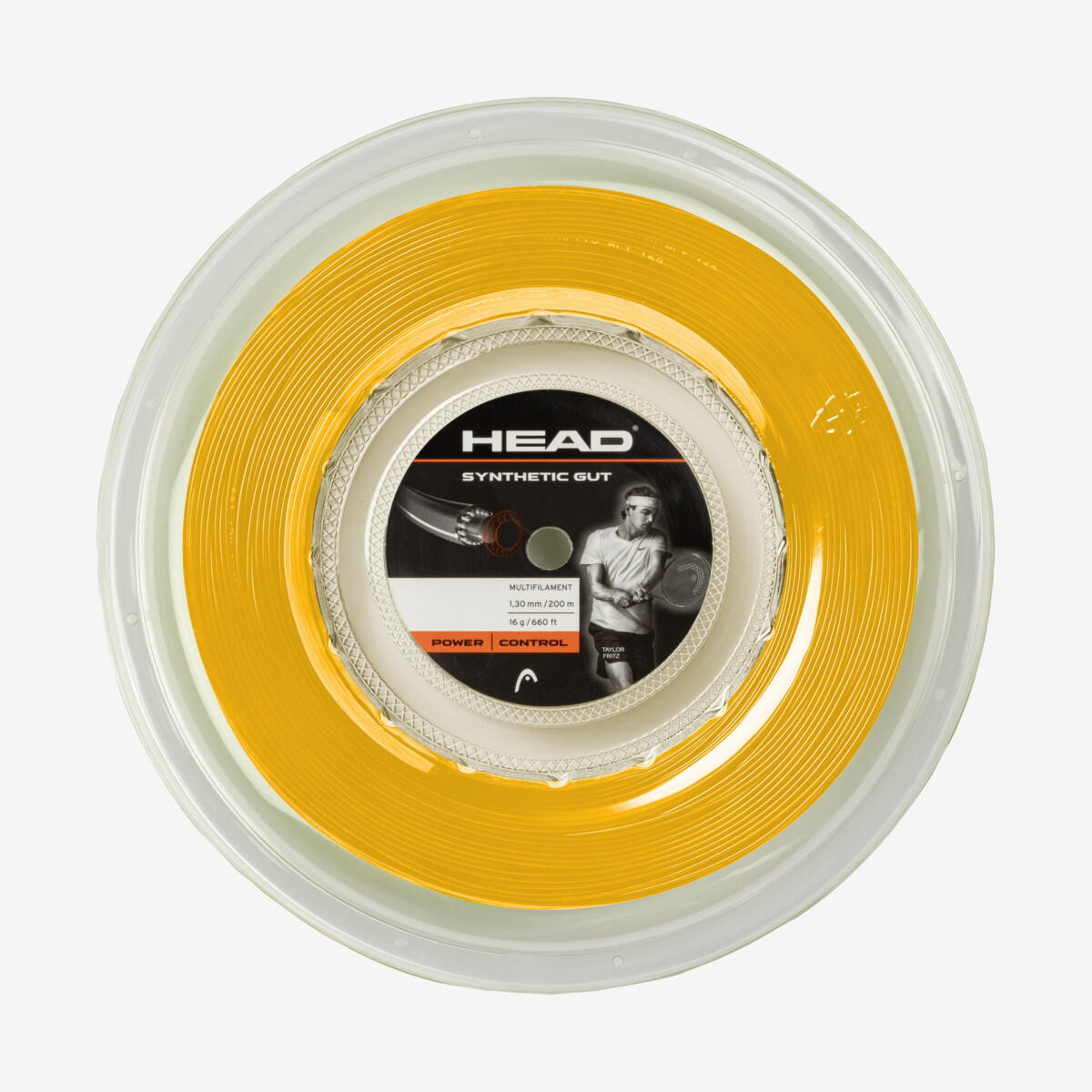 HEAD Synthetic Gut 200m spool of HEAD tennis strings Decathlon