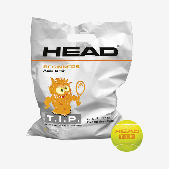 Piłki tenisowe 72 HEAD T.I.P. Orange
