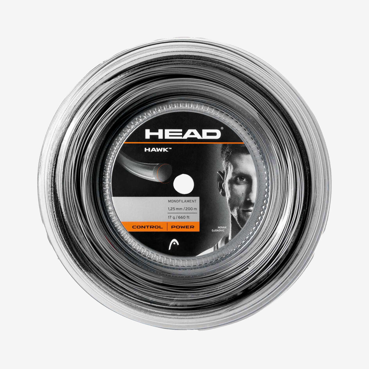 HEAD Hawk 200m spool of tennis strings