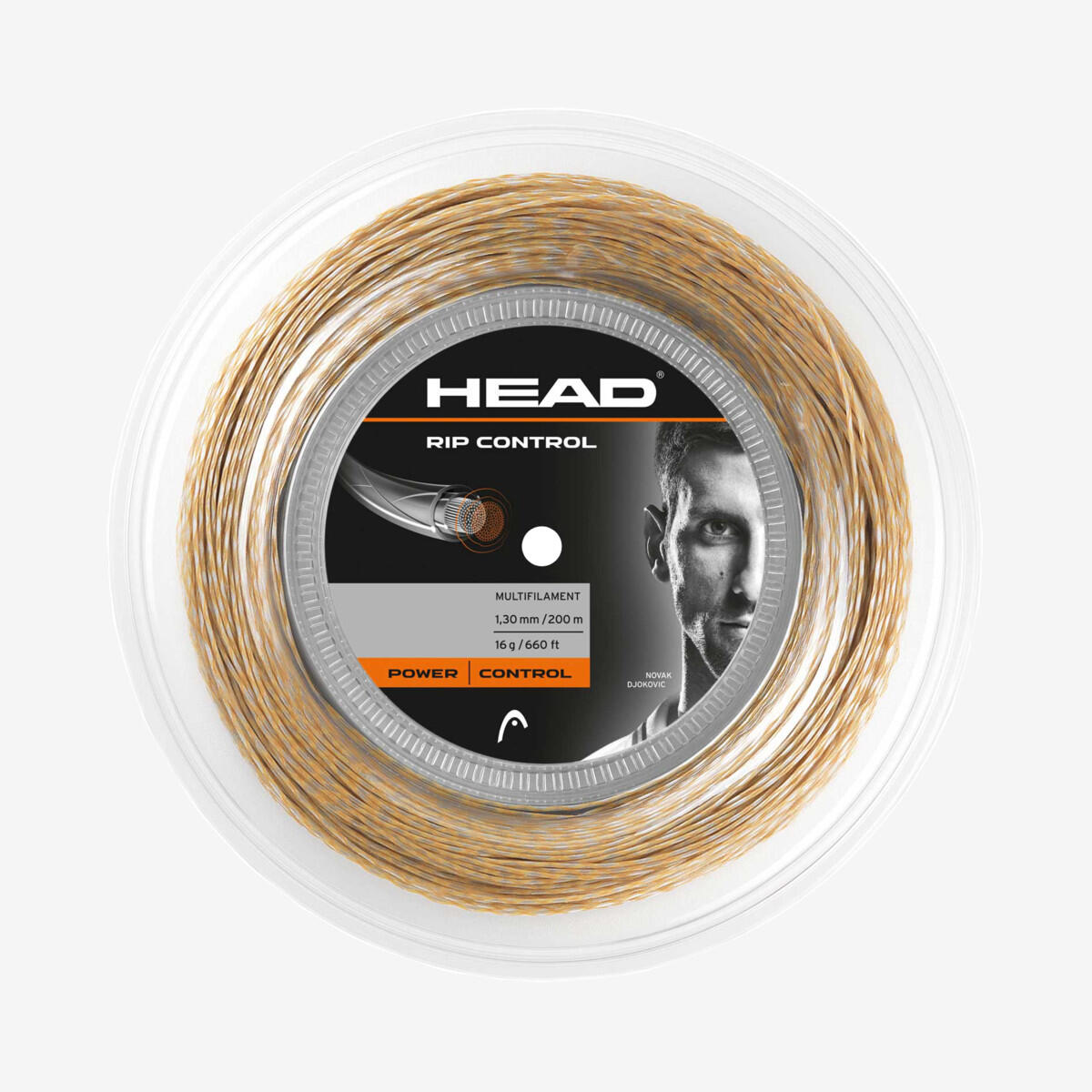 HEAD RIP Control 200m tennis string spool