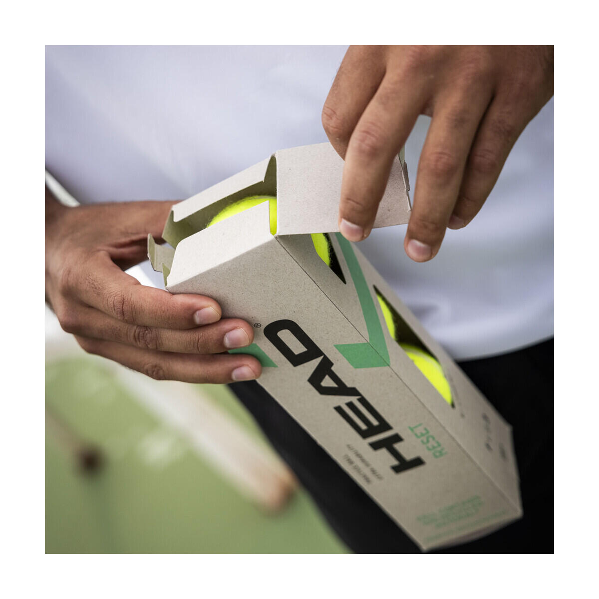 HEAD RESET Tube de 4 balles de tennis 4/4