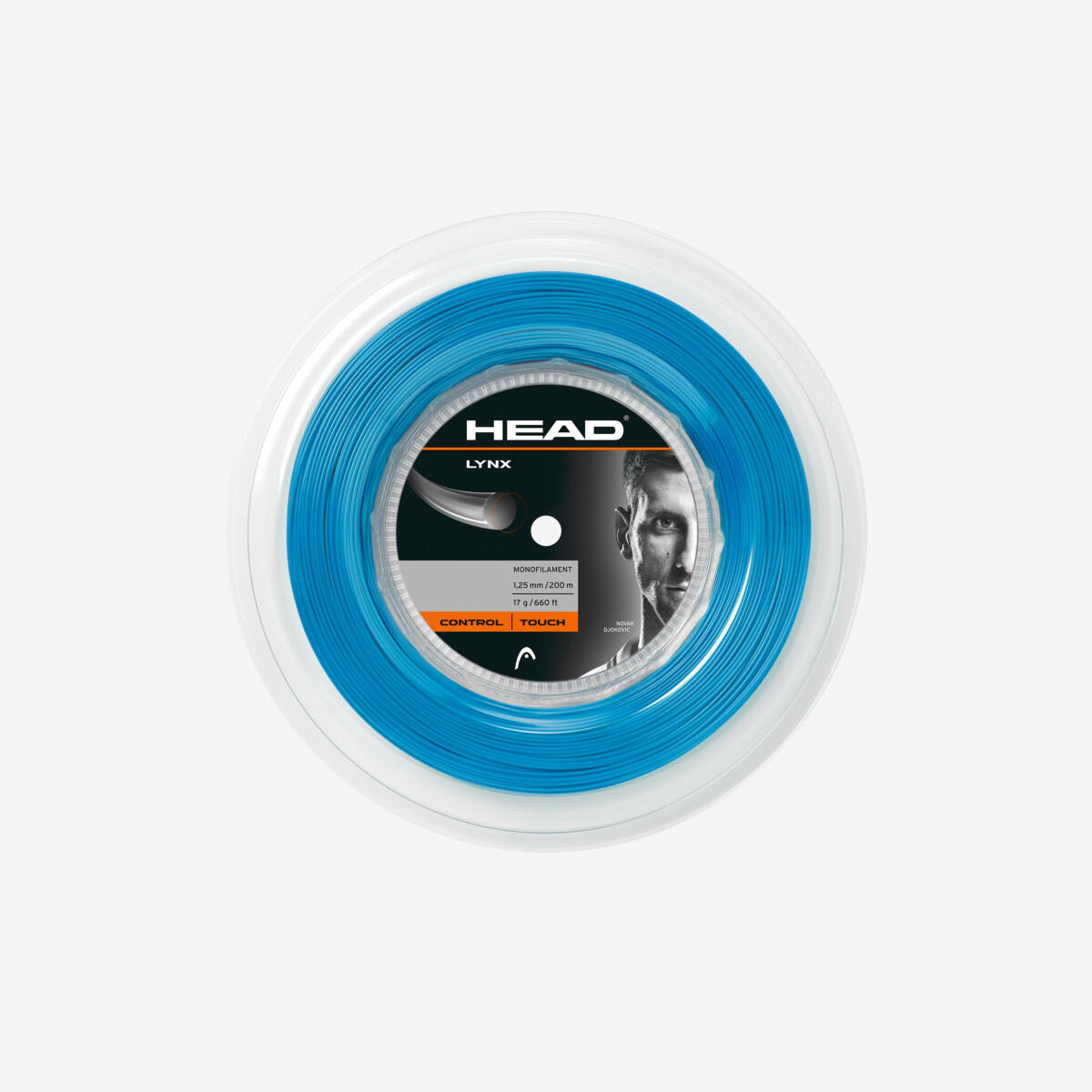 Head - Head Lynx 200m Bobine De Cordage De Tennis - Cordage Raquette - Bleu - Taille Unique - Decathlon