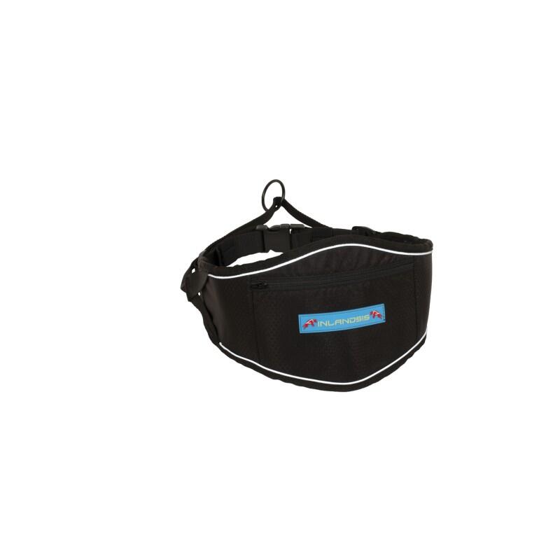 Inlandsis - Trekker - Ceinture Canicross, Cani-rando - Baudrier - Noir - Adulte - Decathlon