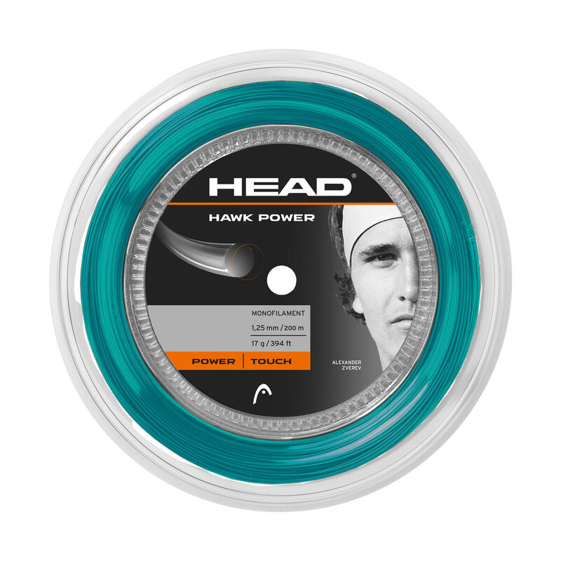 HEAD Hawk Power 200m Rollo de cordaje de tenis