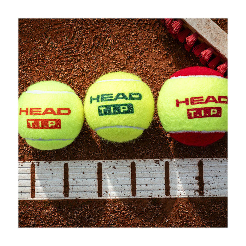 HEAD T.I.P. Orange 3 pelotas de tenis