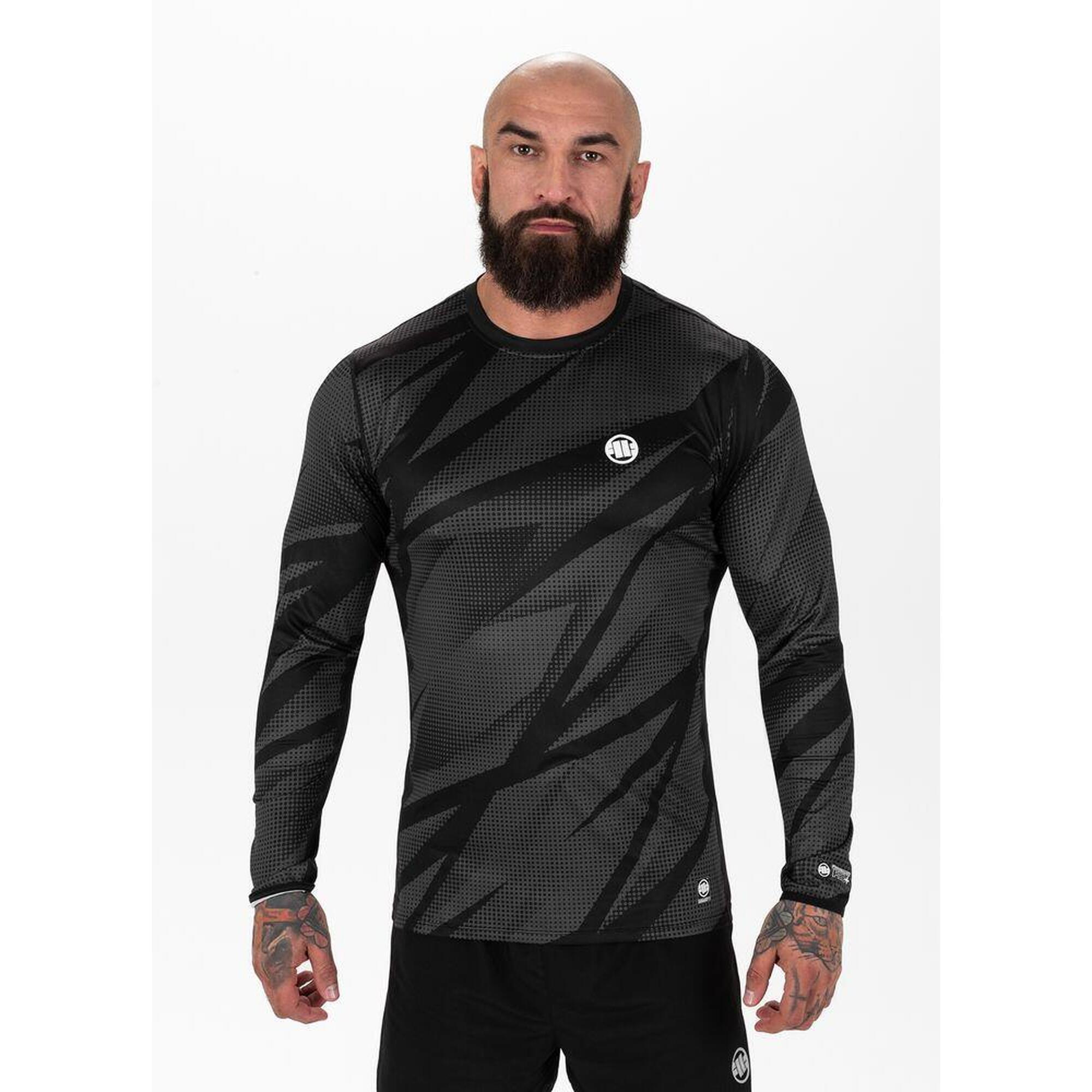 Longsleeve męski Pitbull Mesh Performance Pro plus Net Camo II