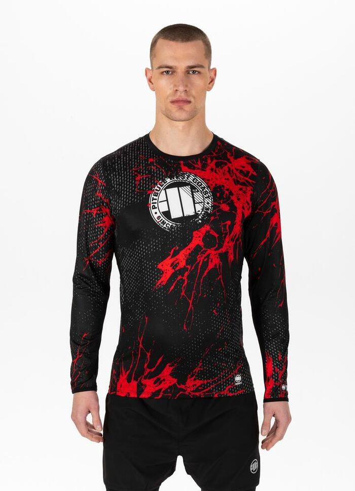 Longsleeve męski Pitbull Mesh Performance Pro plus Blood Dog II