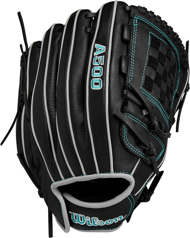 WILSON Luva de softbol - Siren - A500 - Softbol - Todas as posições - Rede fechada