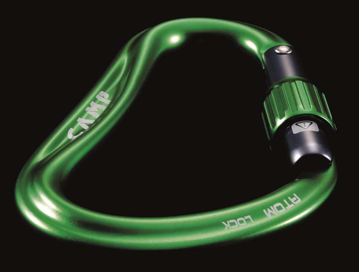 Mousqueton Camp Atom Lock - Vert 5/5