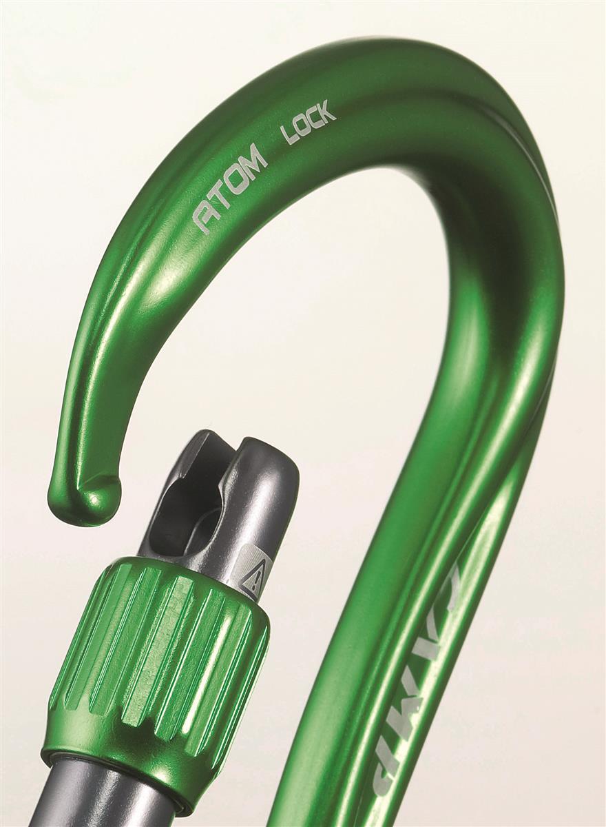 Mousqueton Camp Atom Lock - Vert 2/5