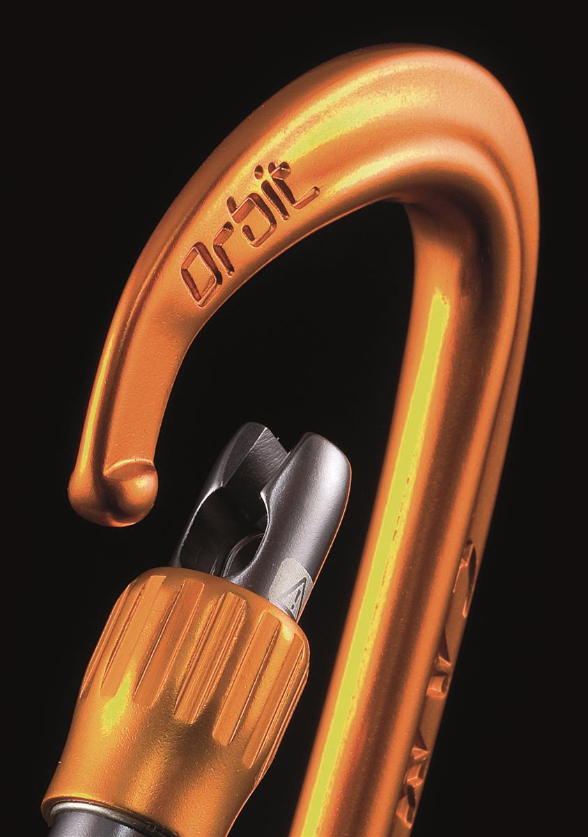 Karabinek wspinaczkowy zakręcany Camp Orbit Lock 4/5