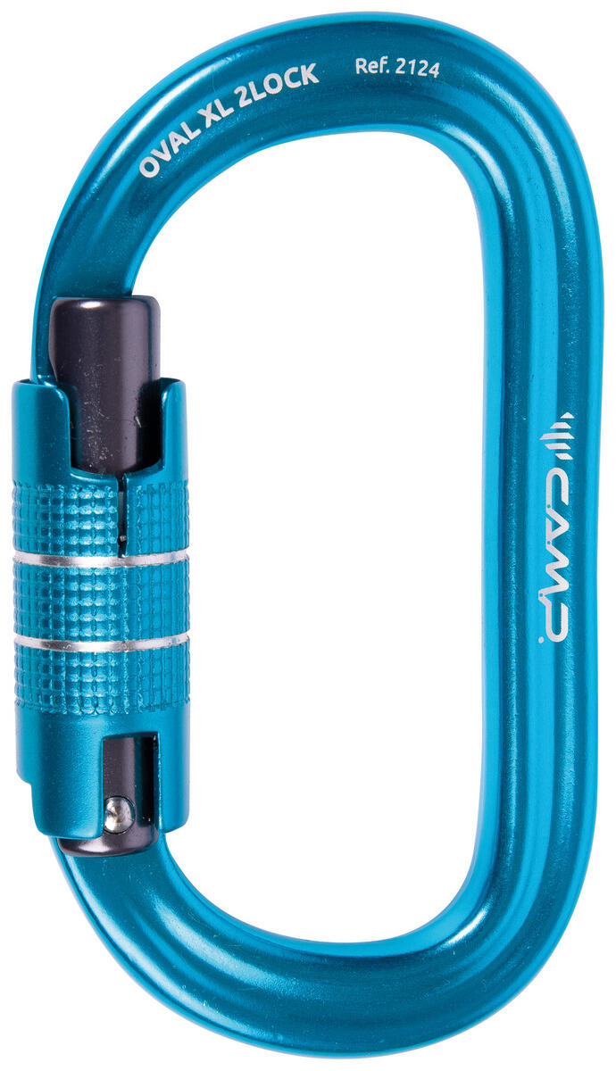 CAMP Moschettone Arrampicata Oval Xl 2 Lock 20Mm
