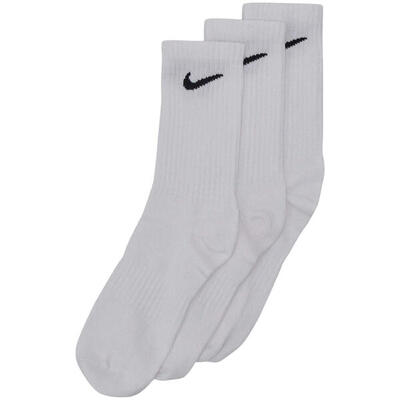 Lichtgewicht everyday crew sokken voor volwassenen (pak van 3) (wit)