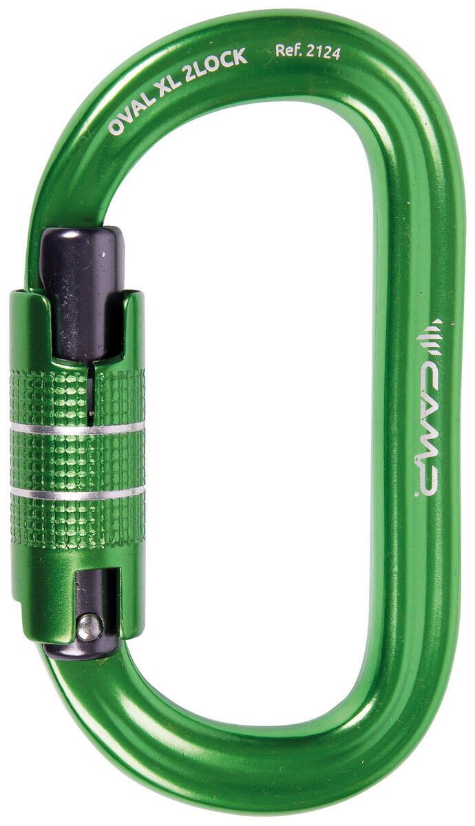 CAMP Moschettone Arrampicata Camp Oval Xl 2 Lock 20Mm