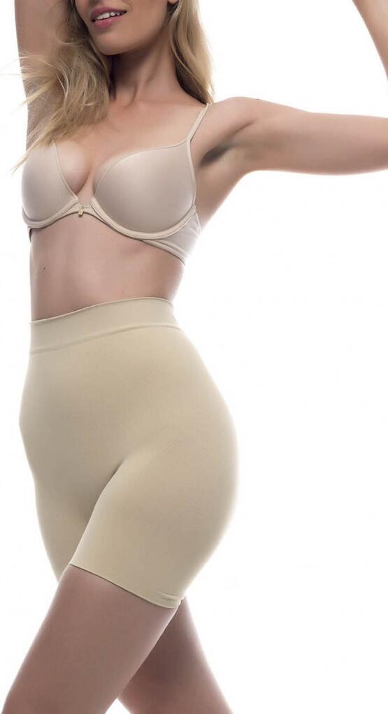 ANAISSA Hoge taille Frezerde capri legging voor postpartum Cloé