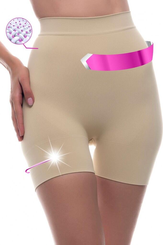 Short alto postparto sin costuras con fibra Emana Cloé 4/4