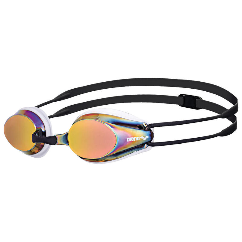 Lunettes de natation Arena Tracks Mirror Rouge/Blanc/Noir