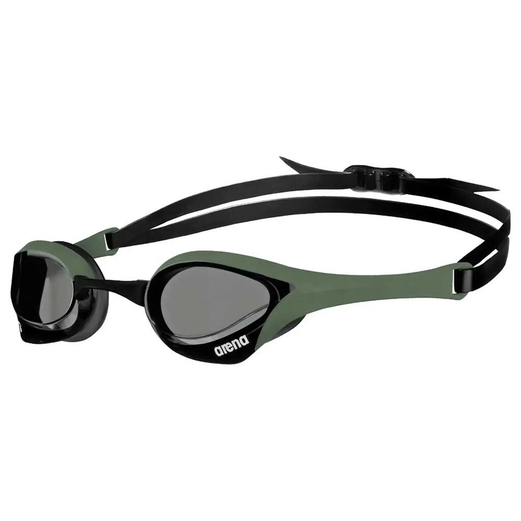ARENA Cobra Ultra Swipe Goggles - Smoked Lens, Dual Silicone Strap