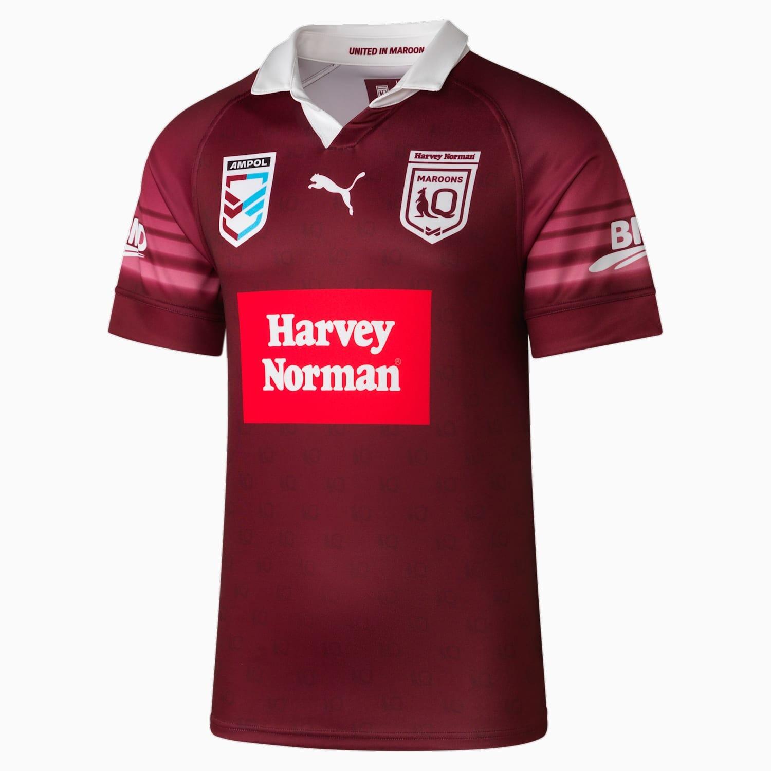 PUMA Puma Queensland Maroons Mens Rugby Shirt