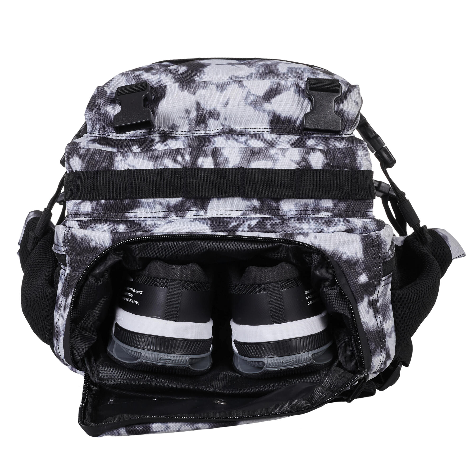 Mochila Elitex V1 Branco Glaciar 45L Cabine Treino Impermeável 3/7