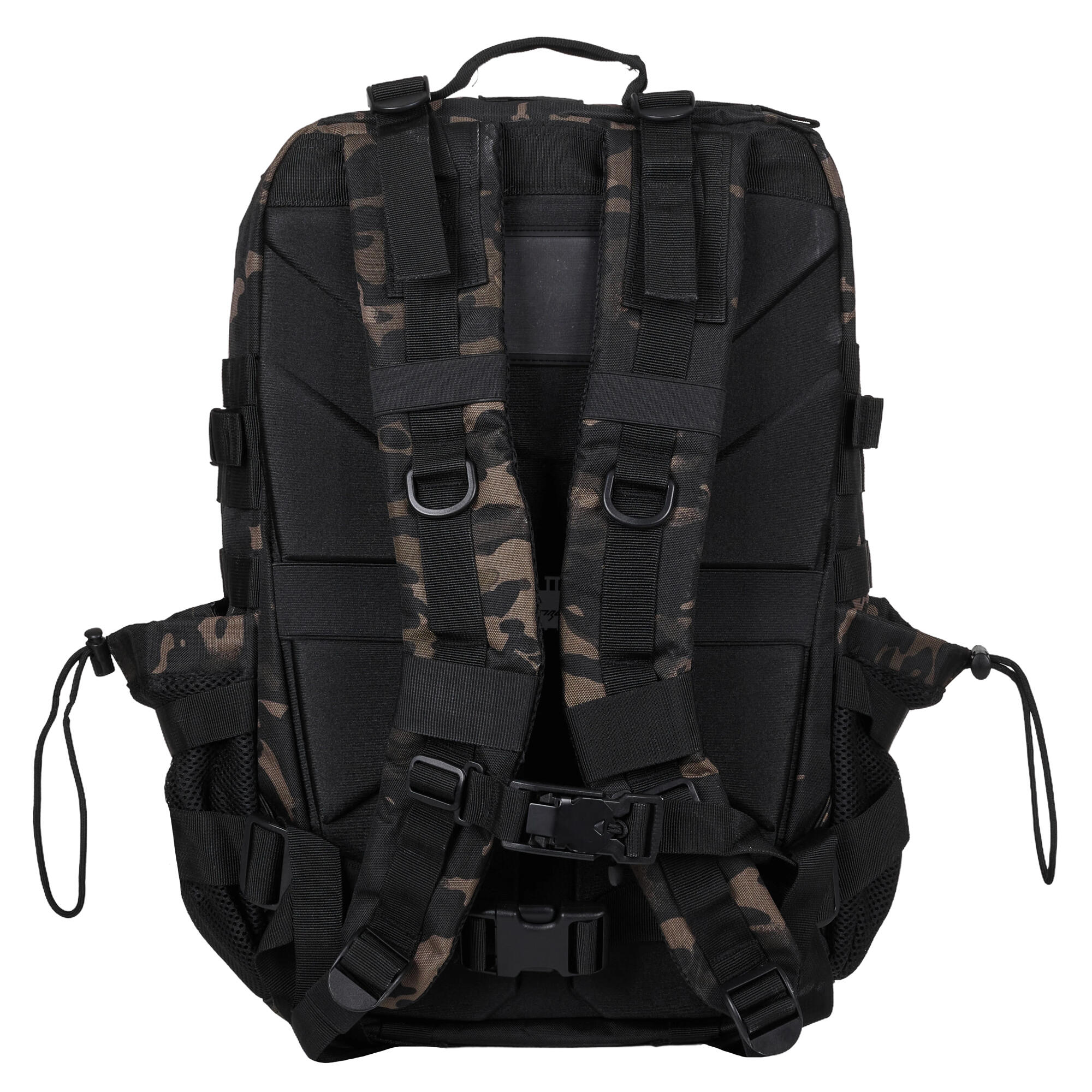 Militaire tactische rugzak ELITRAINX V1 ZWART CAMOUFLAGE 45 4/7