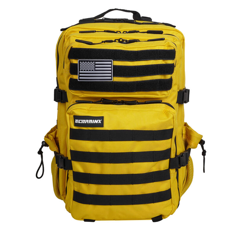 Zaino Tattico Militare ELITRAINX V1 GIALLO 45L per Sport