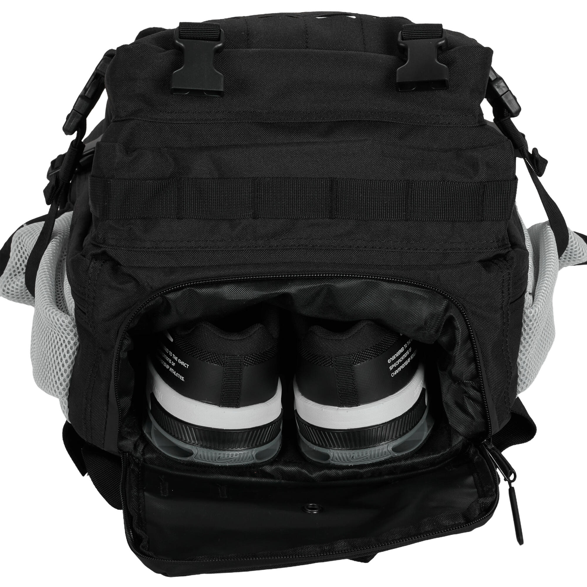 Sac à Dos Elitex V2 Blanc Noir 45L Cabine Entraînement Imperméable 3/8