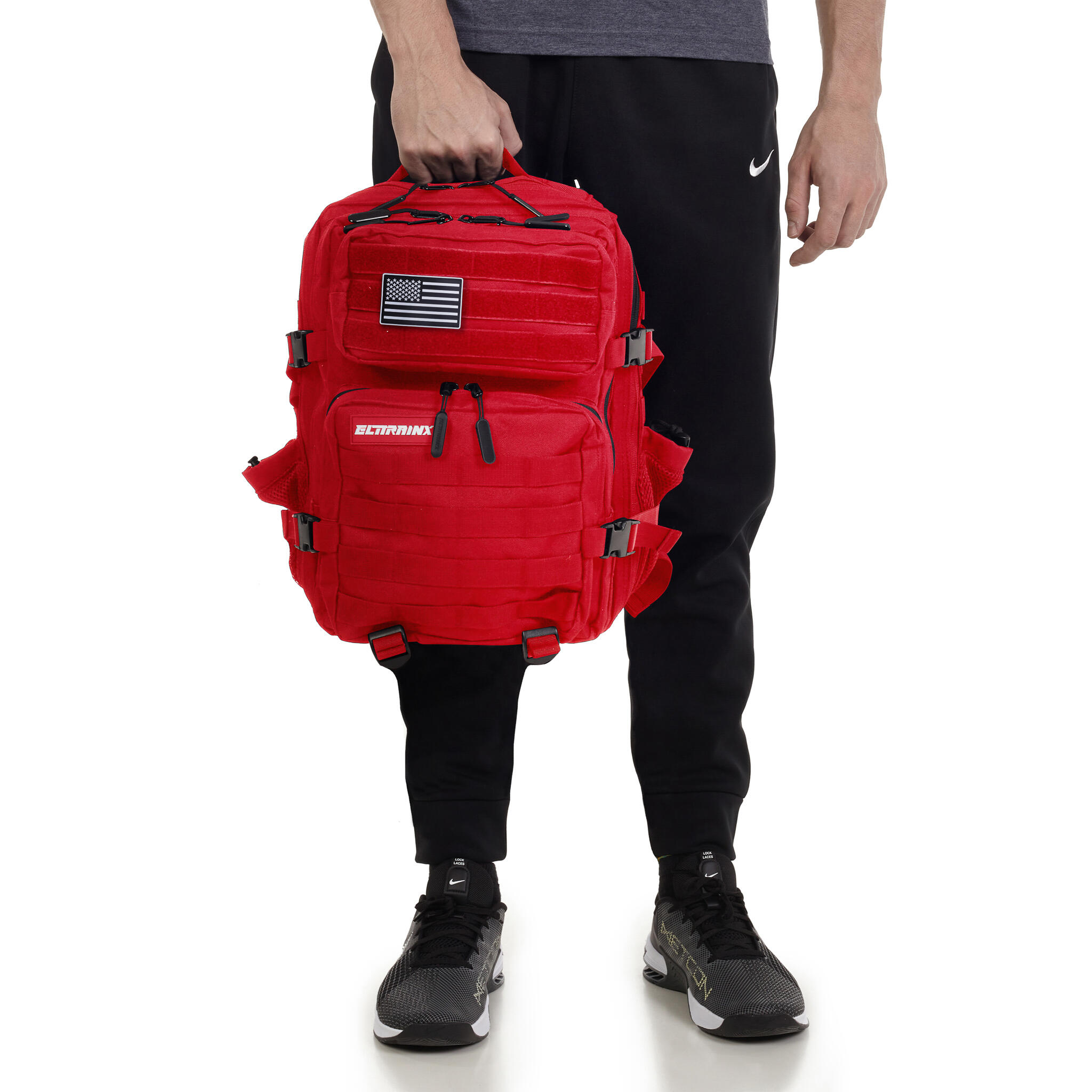 Rucksack Elitex Rot 25L Kabine Training Wasserdicht 5/7