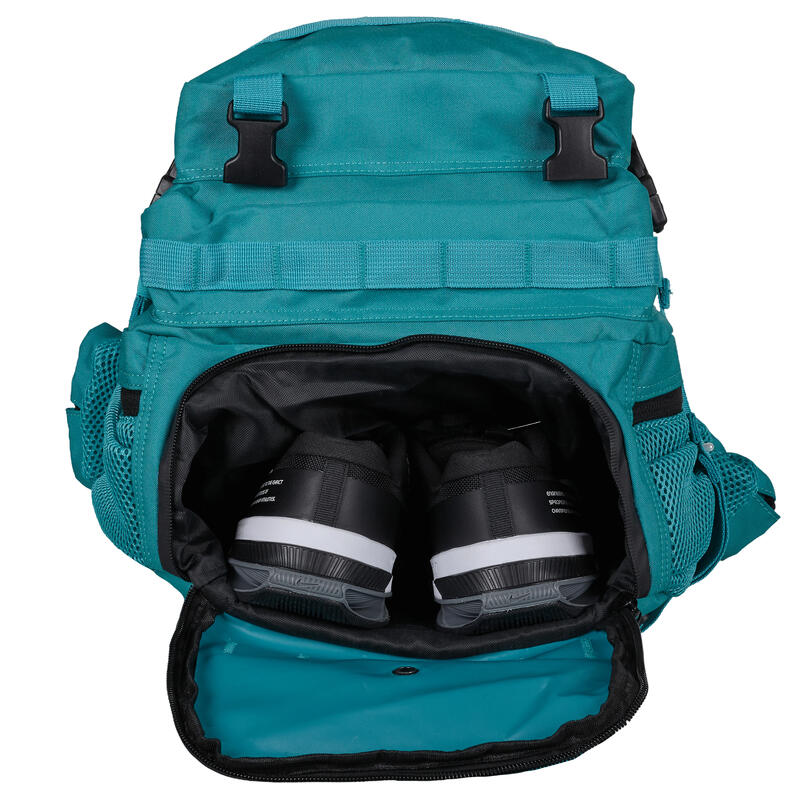 Zaino Tattico Militare ELITRAINX V1 TURCHESE 45L per Sport