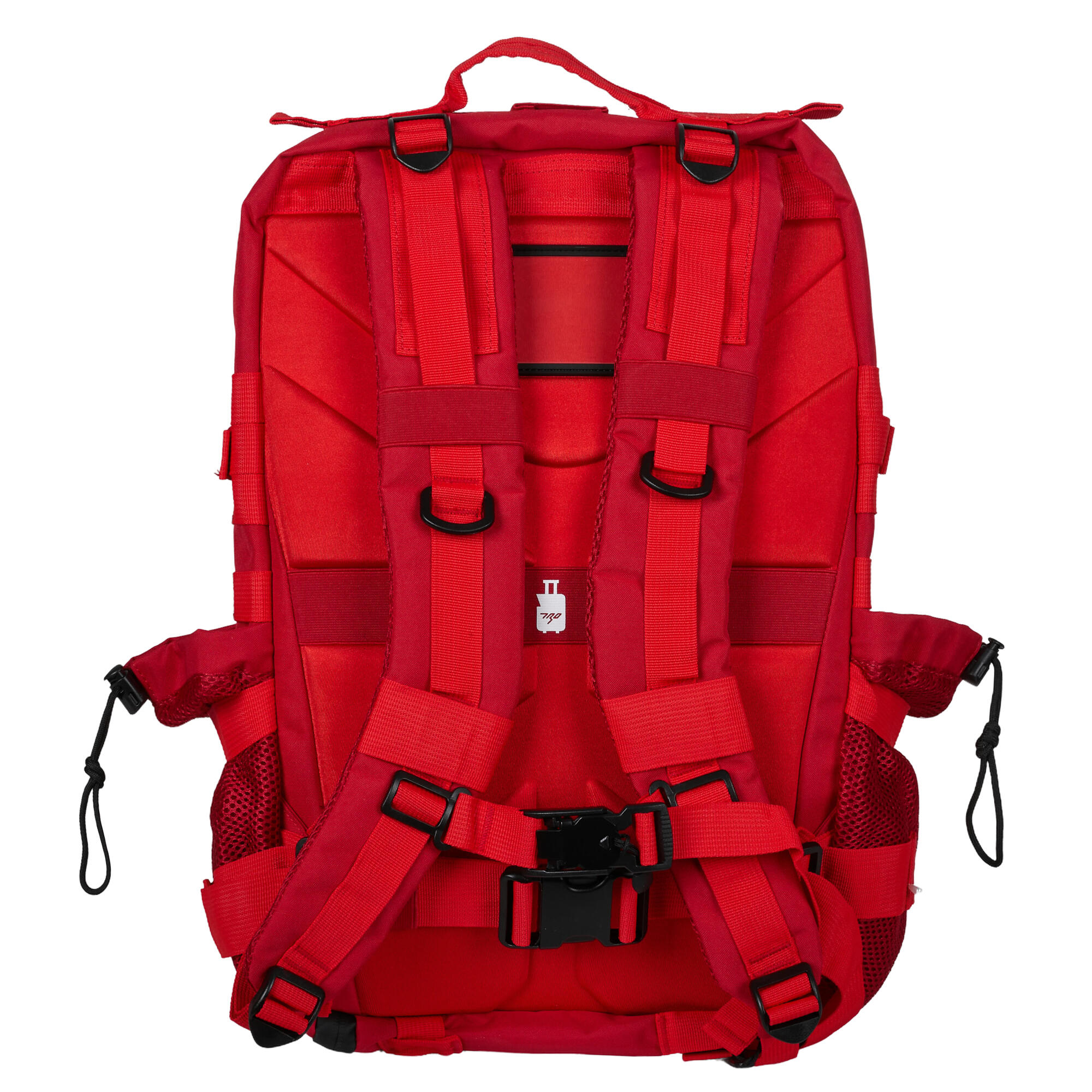 Mochila Elitex V1 Rojo 45L Cabina Entrenamiento Repelente Agua 5/7