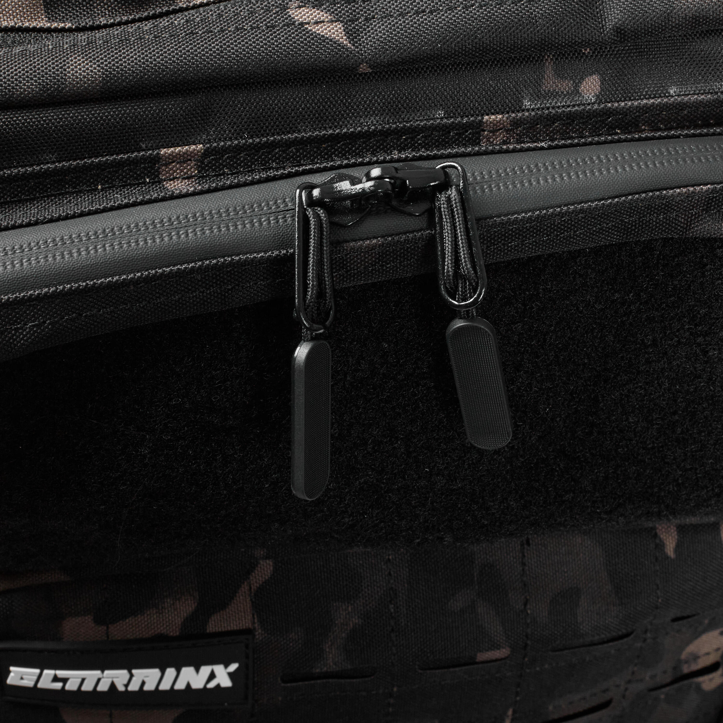 Zaino Elitex V2 Camouflage Nero 45L Cabina Allenamento Impermeabile 5/8