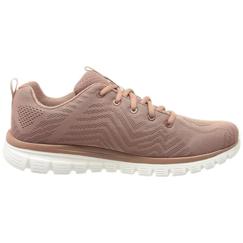 Zapatilla Multideporte para MUJER SKECHERS GRACEFUL-GET CONNECTED-BBK